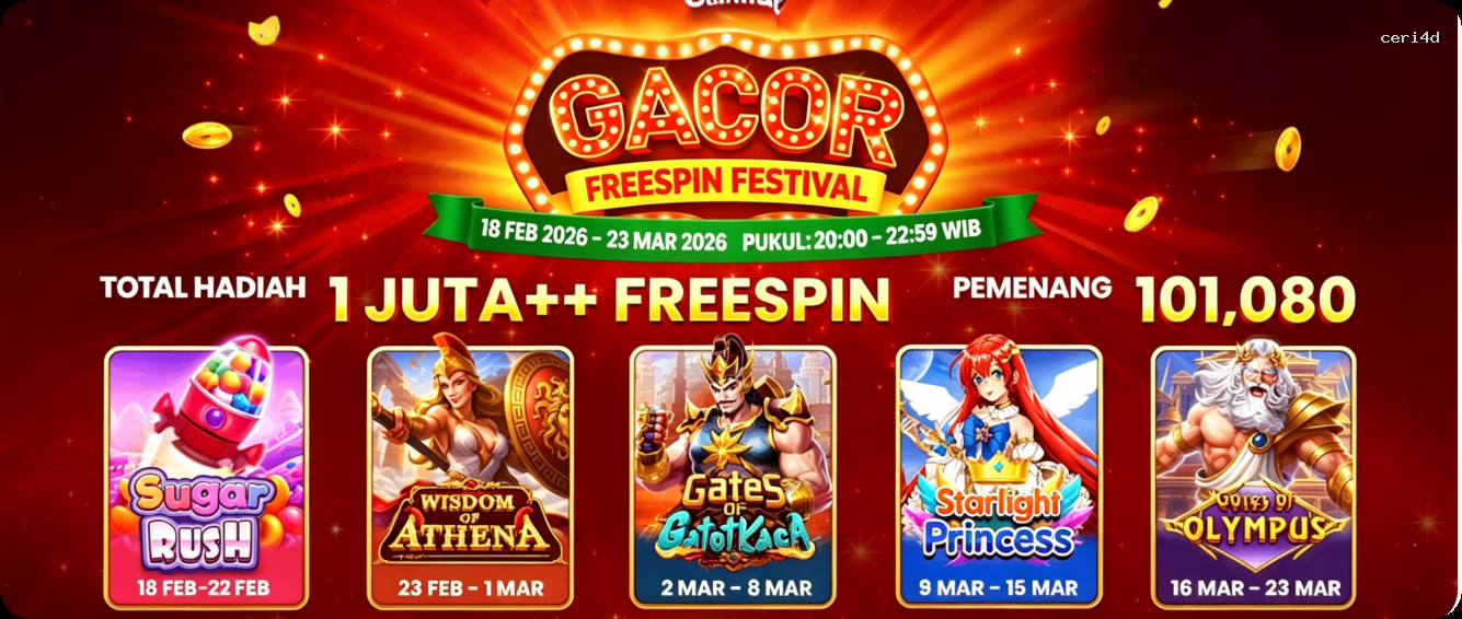 Login ceri4d Sekarang Bonus Melimpah